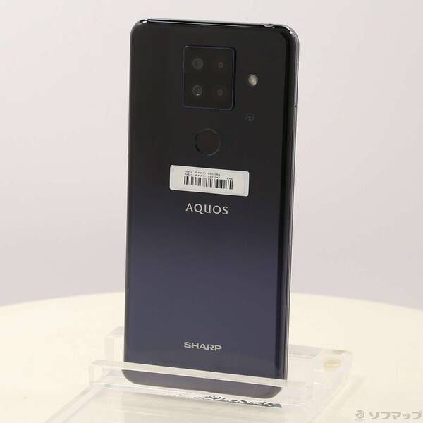 AQUOS - AQUOS sense4 plus ブラック 未使用品 中古品〕 AQUOS sense4 plus 128GB ブラック SH-M16 楽天 SIM