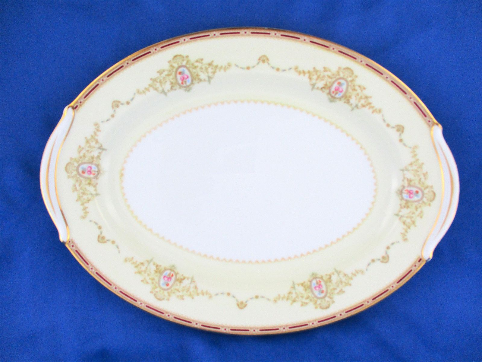 Noritake - ◇オールド ノリタケ 長皿 金彩 プレート Noritake-月桂樹-N印◇ Noritake - ◇オールド ノリタケ 長皿 金彩 プレート Noritake