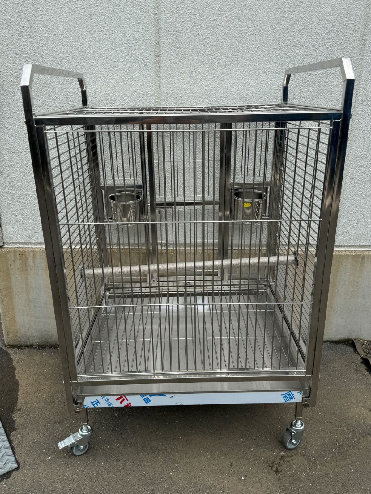 ステンレス製ケージ　バードケージ　鳥かご　鳥小屋　バードスタンド　送料無料 ステンレス製ケージ バードケージ 鳥かご 鳥小屋 バードスタンド
