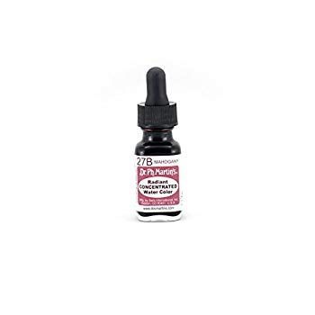 【中古】Dr. Ph. Martin's Radiant Concentrated Water Color 0.5 oz Mahogany (27B) g6bh9ry
