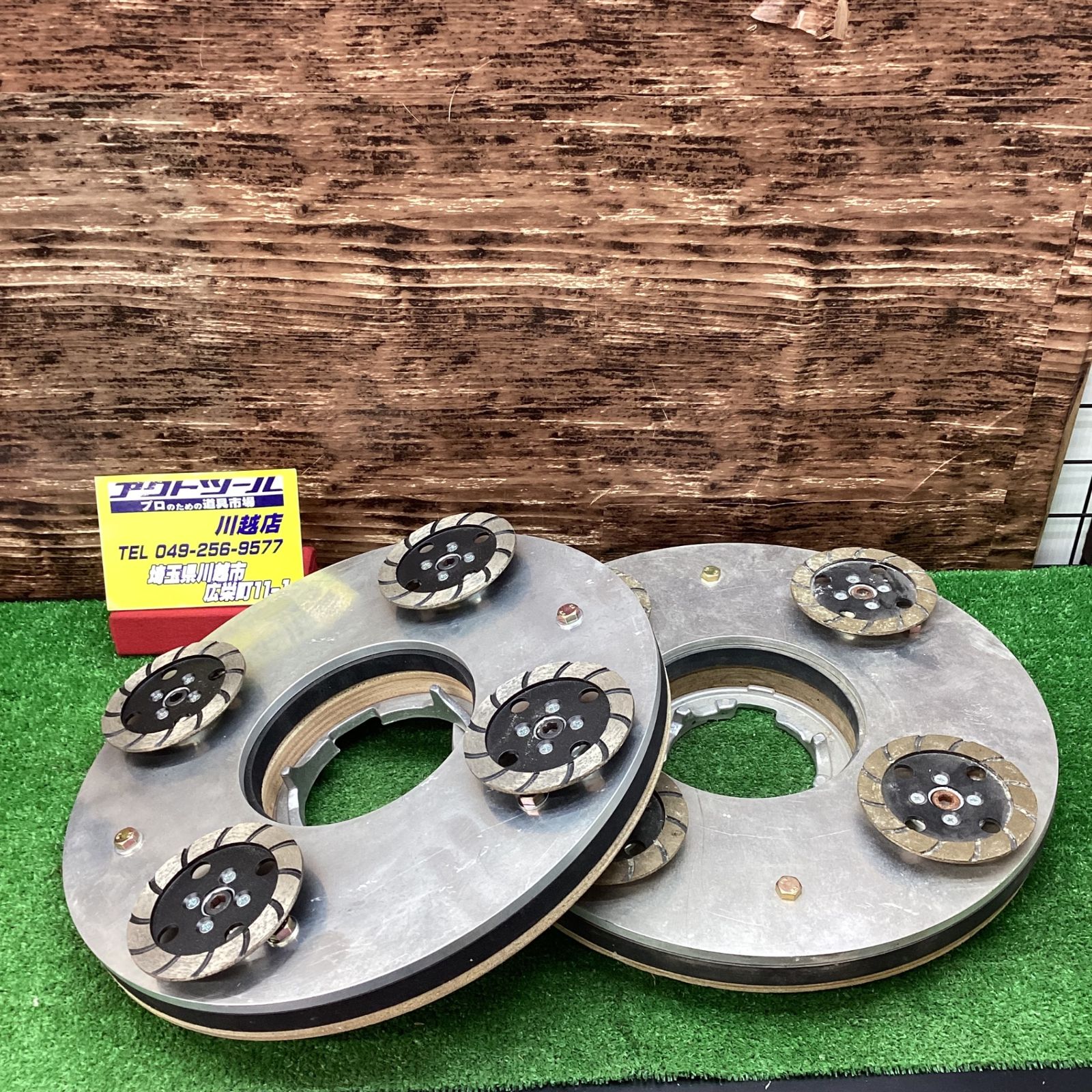 トモサダ TP-114用 NVダイヤ付きベース 2個セット【川越店】