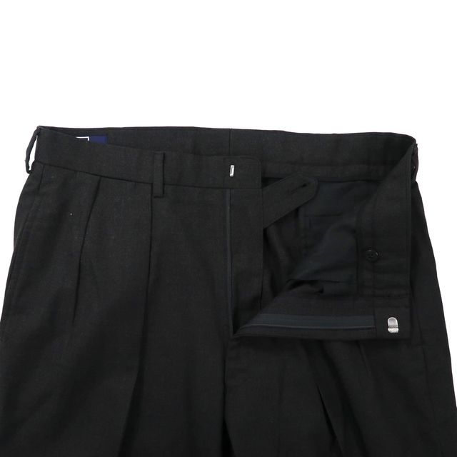 Polo by Ralph Lauren 2タック ワイドスラックスパンツ 85 グレー