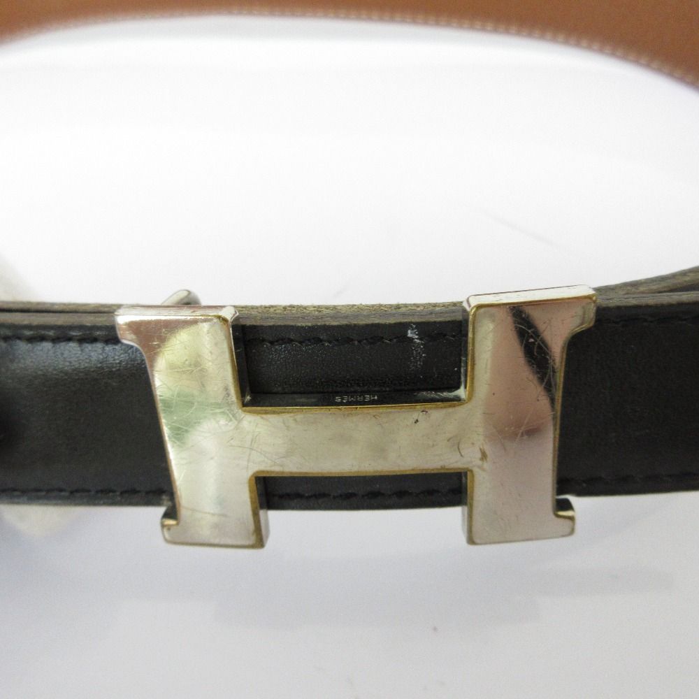 良品 HERMES エルメス コンスタンス Hバックル リバーシブル レザー  