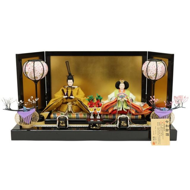 雛人形　桃の節句　屏風　刺繍三月三曲屏風15号 雛人形 桃の節句 屏風 刺繍三月三曲屏風15号 雛人形 桃の節句 屏風