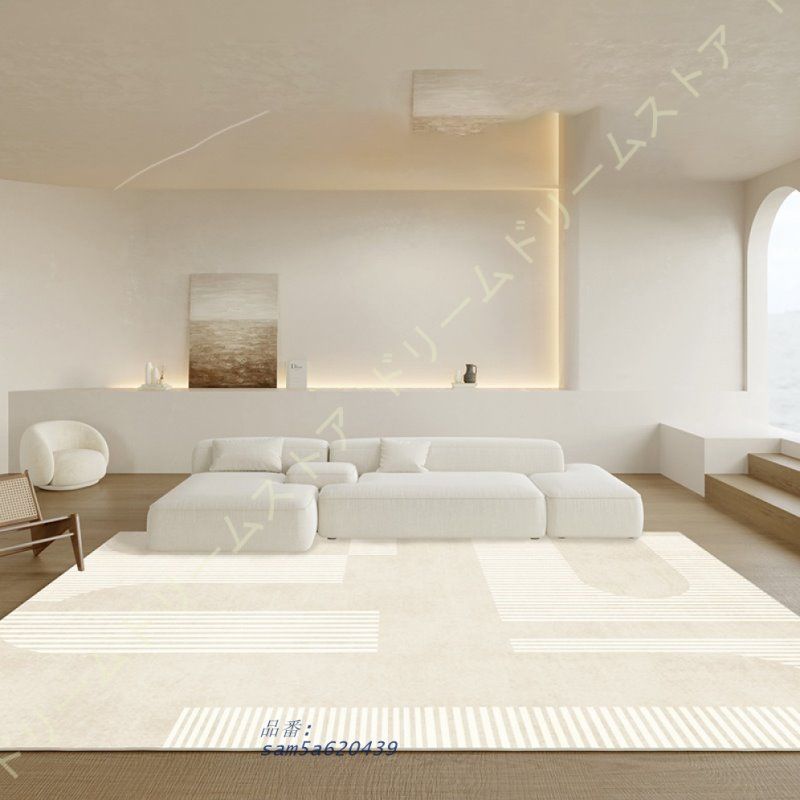 オールシーズン適用 安心素材 グレー カーペット ラグマット 洗える ふわふわ肌触り ホットカーペット対応 滑り止め付 オールシーズン 北欧 ラグ 絨毯 am5a620439