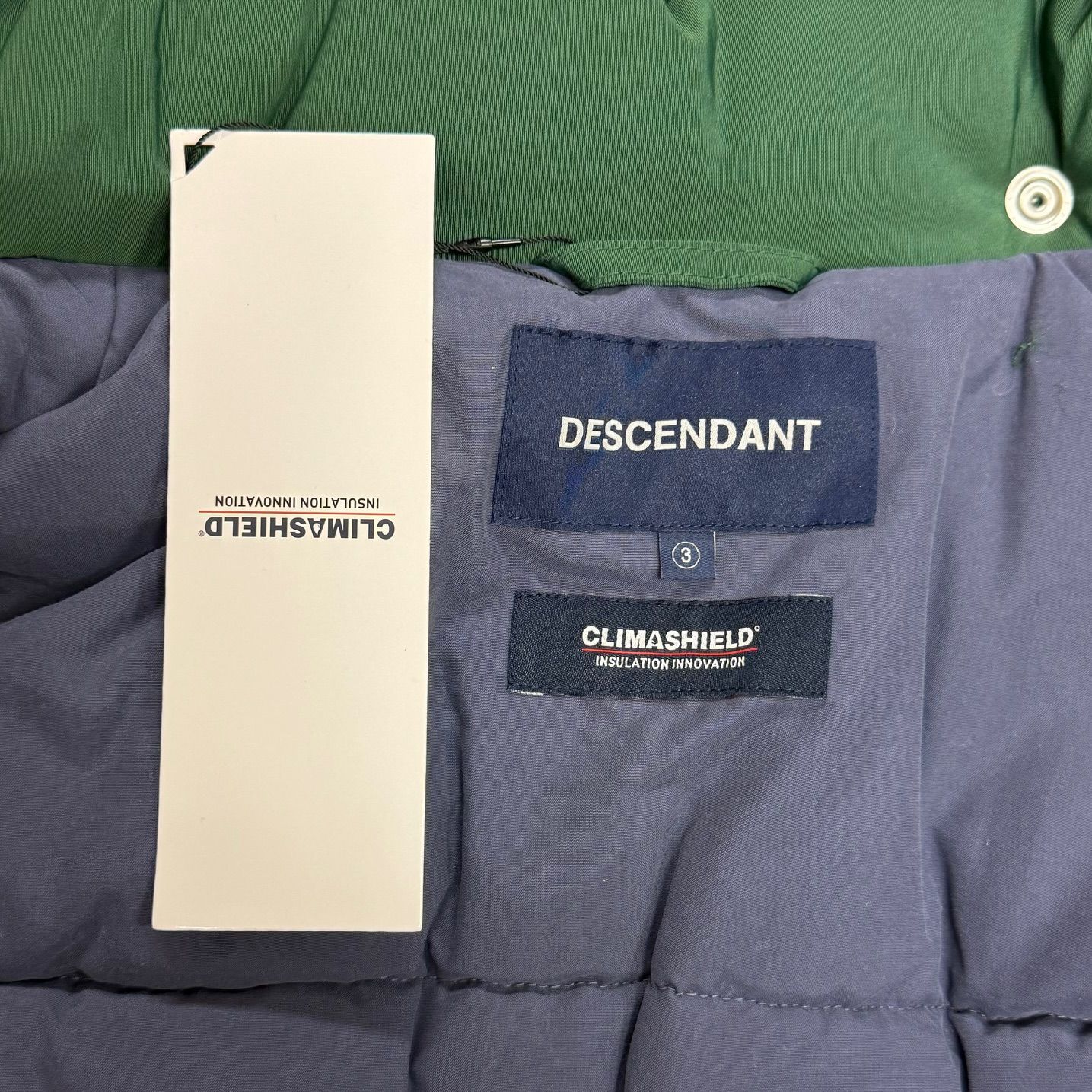 定価71500円 新品 DESCENDANT 23AW MOUNTAIN HAT PADDING JACKET 