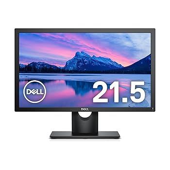 Dell モニター 21.5インチ E2218HN3年間交換/CIE1976 82%/フルHD/TN非光沢/ブルーライト軽減/フリッカーフリー/HDMI,D-Sub15ピン
