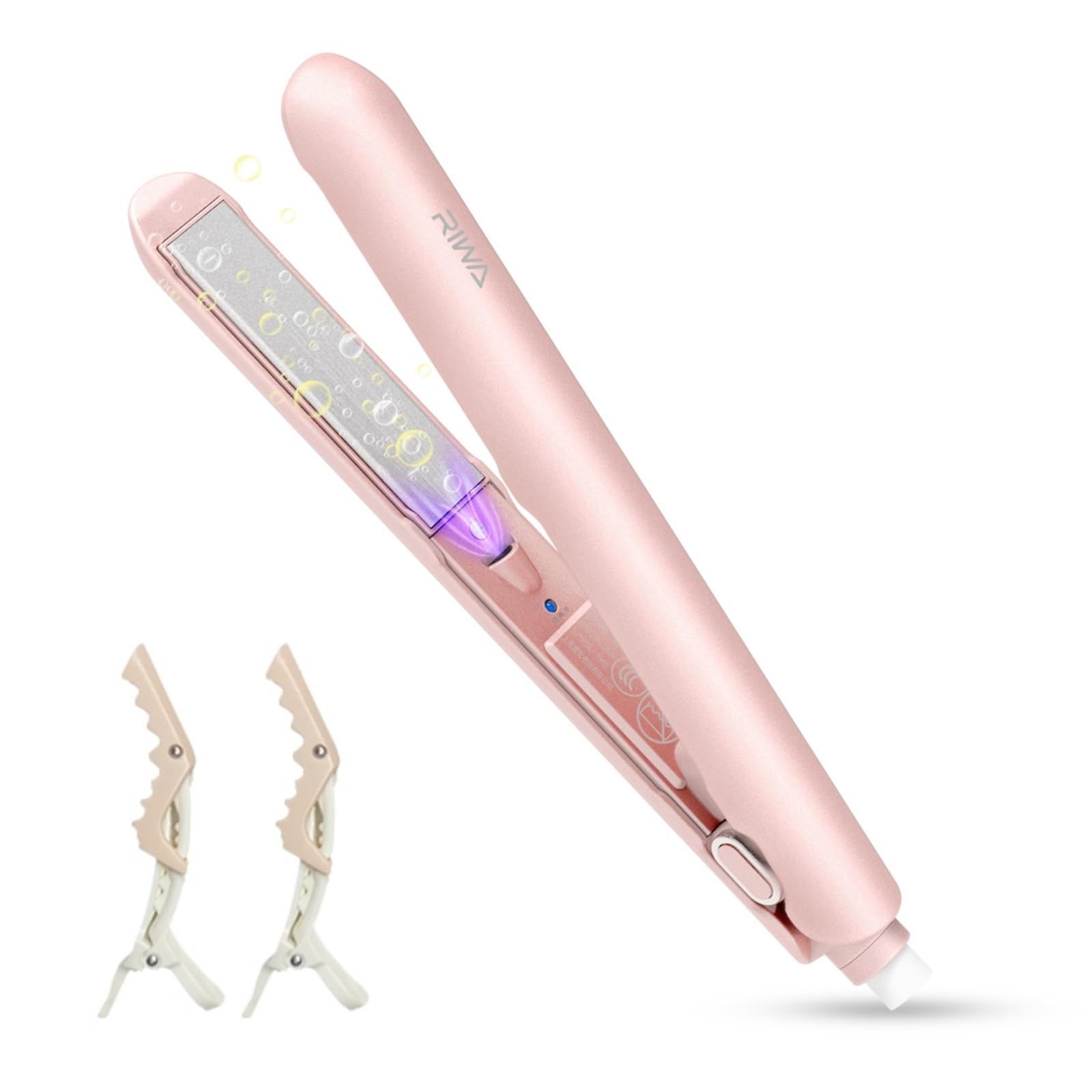 【人気商品】マイナスイオン 自動電源オフ ストレート ヘアストレートアイロン 巻き髪 おしゃれ 痛まない 海外対応 2way プレゼント 家族 カールアイロン 女性 ストレートアイロン 男性 ヘア