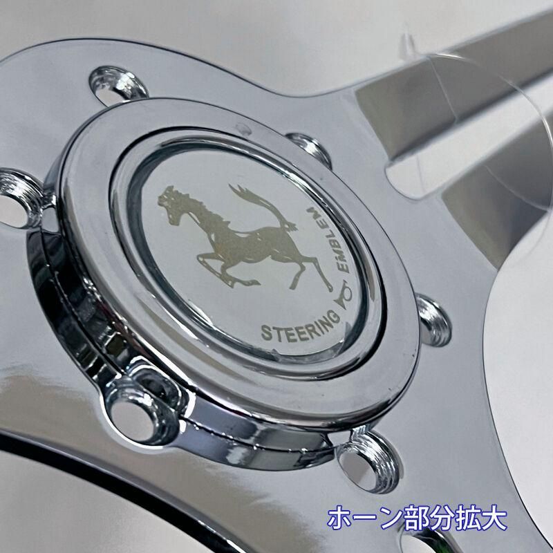 な*さ様 ウッド製 3スポーク ステアリング 約35cm 楽天市場】ピュアホワイト 高級ウッドステアリング 希少な