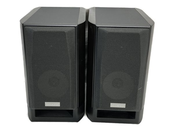 動作保証】 ONKYO D-112EXT BLACK スピーカーペア オーディオ 中古 