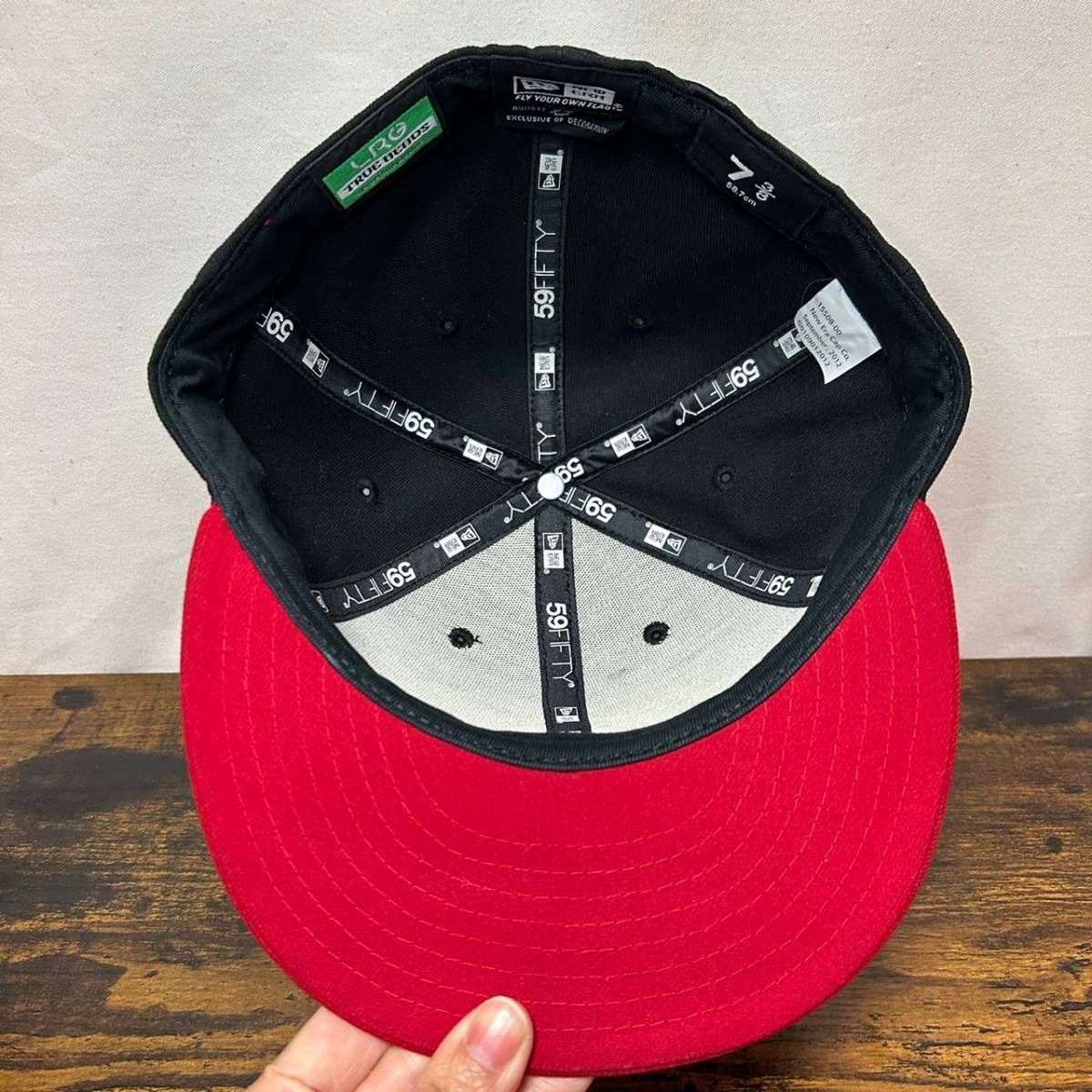 L-59 ニューエラ LRG エルアールジー ヴィンテージcap 激レア1070