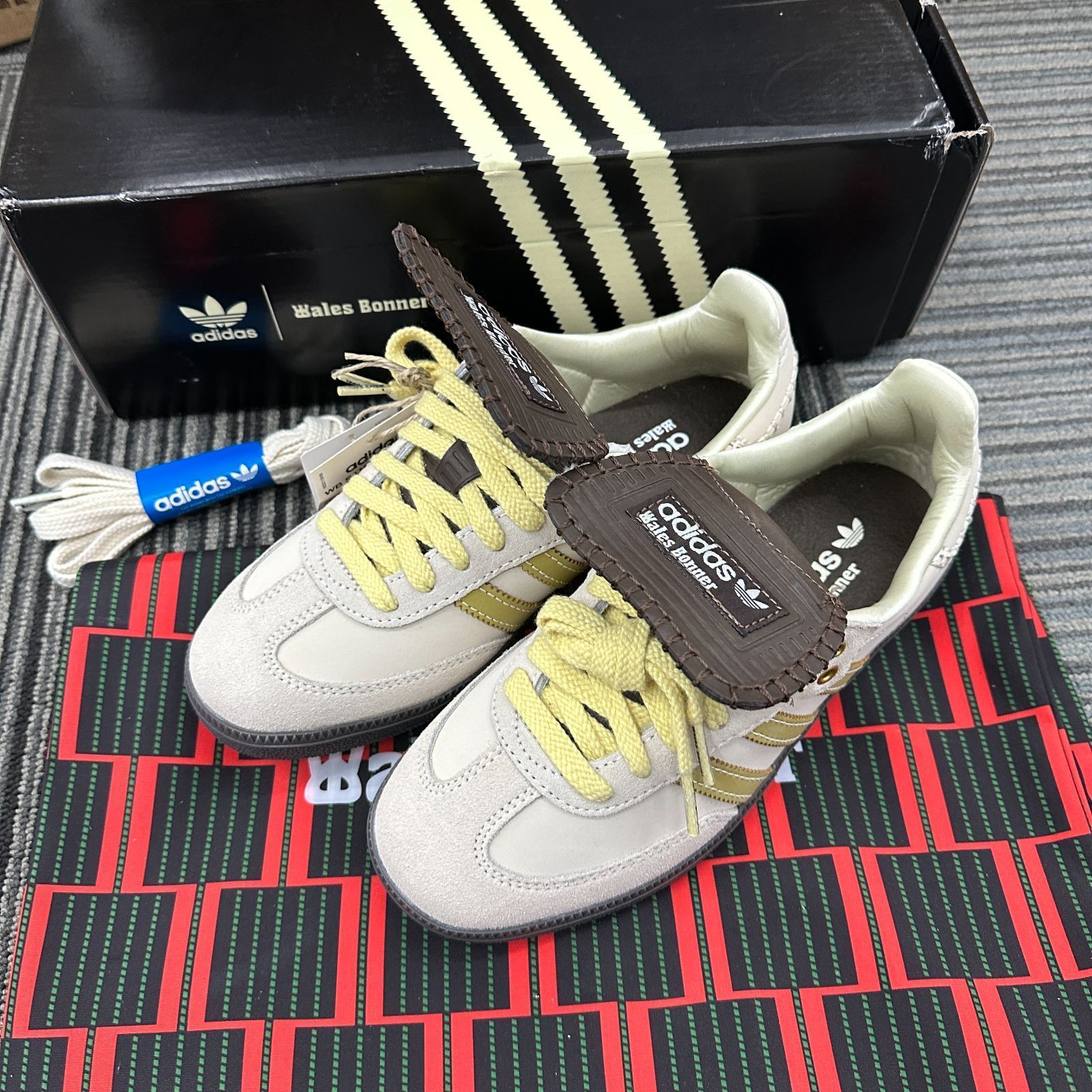 Adidas Samba Nubuck Beige x Wales Bonner - メルカリ