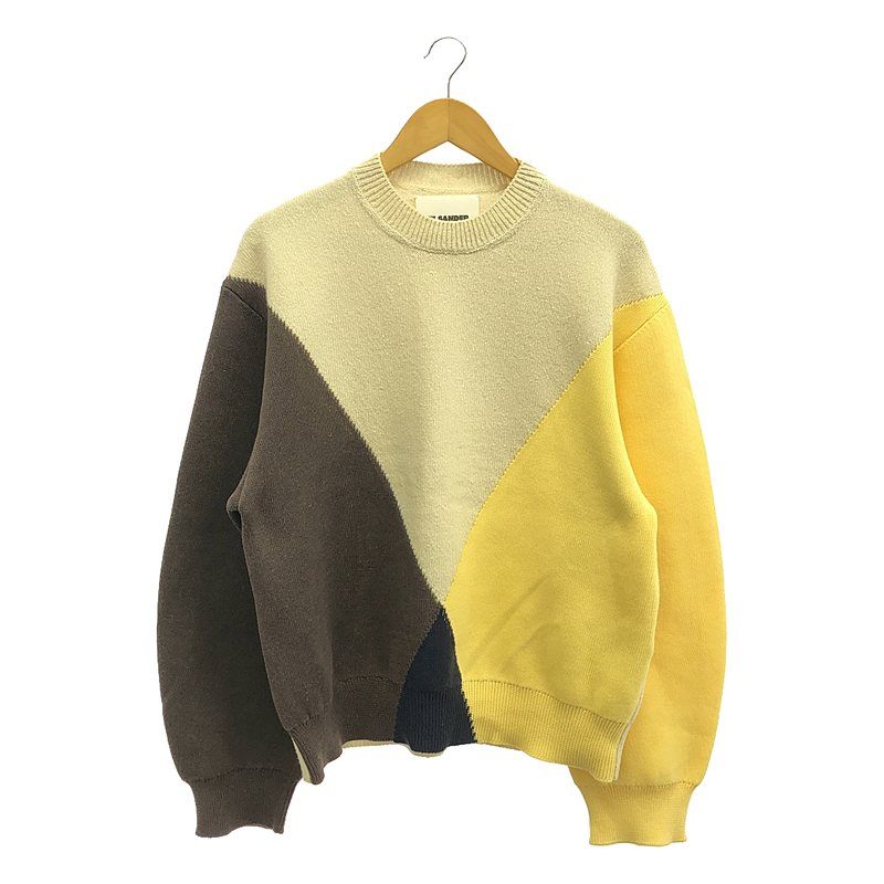 美品】 JIL SANDER / ジルサンダー | コットン マルチカラー クルー
