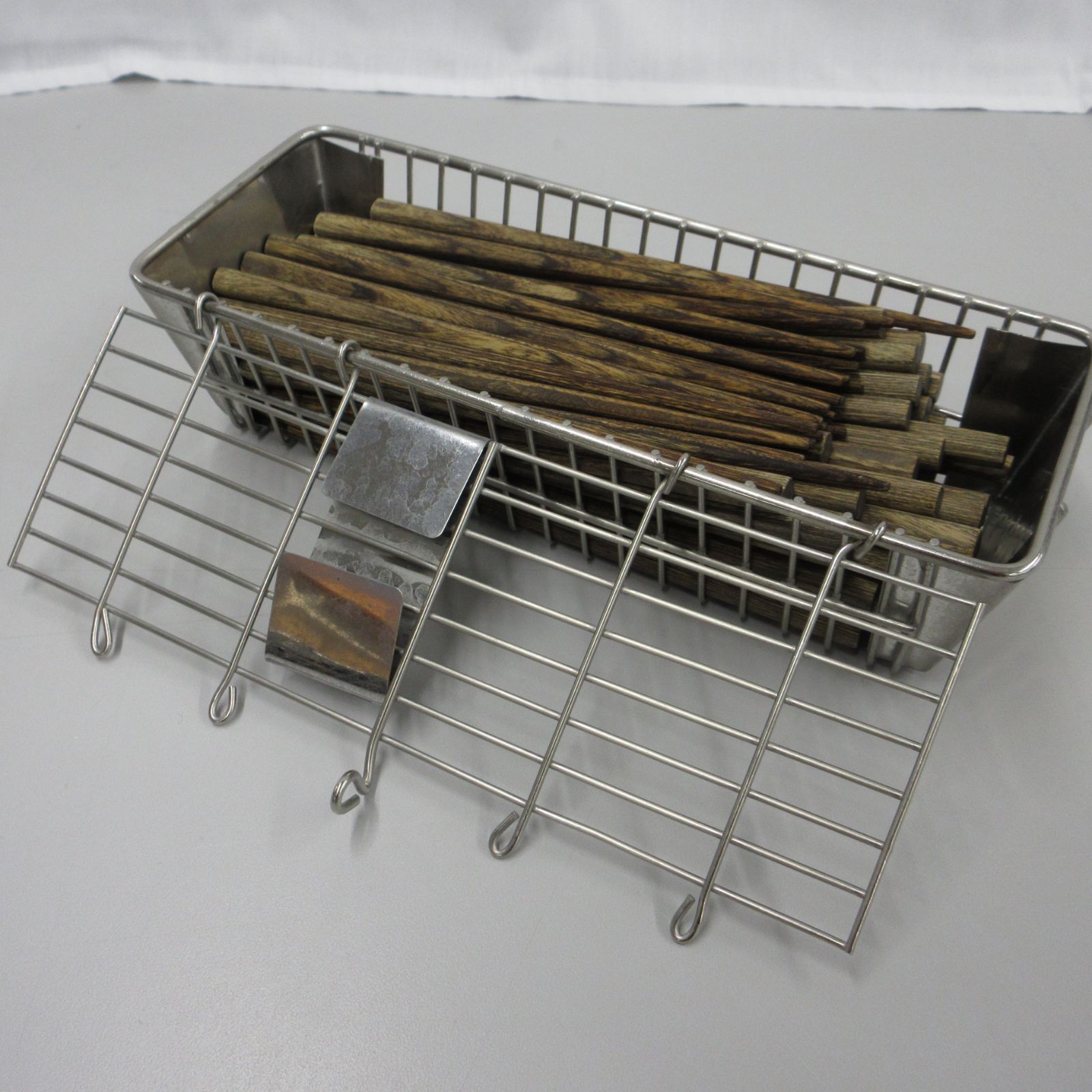 masakitnk0731 ＊学校 給食かご ステンレス 12個セット masakitnk0731 ＊学校 給食かご ステンレス 12個セット