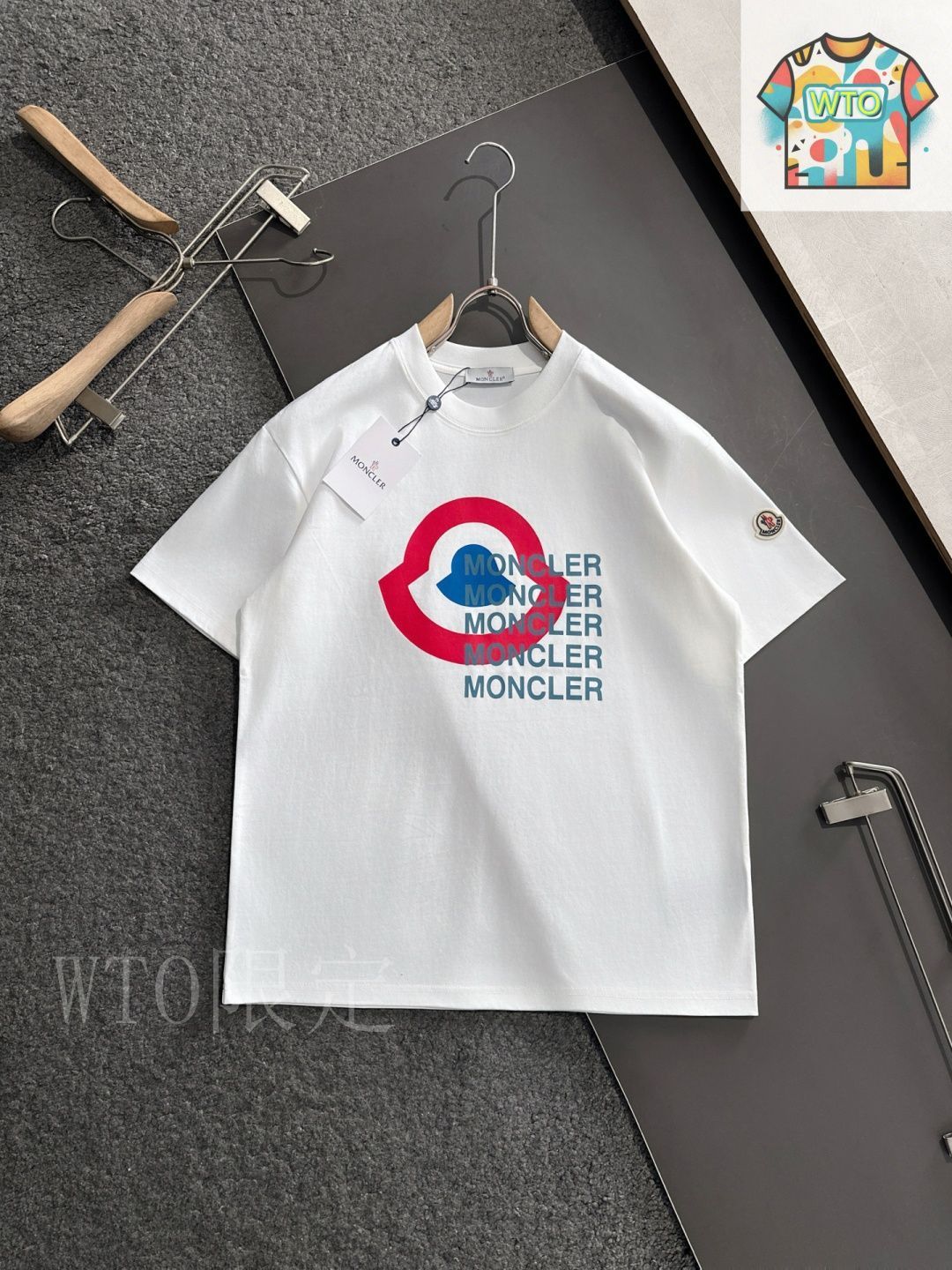 今日特価】Moncler 2025 SS Crew T-shirt モンクレール 2025 春