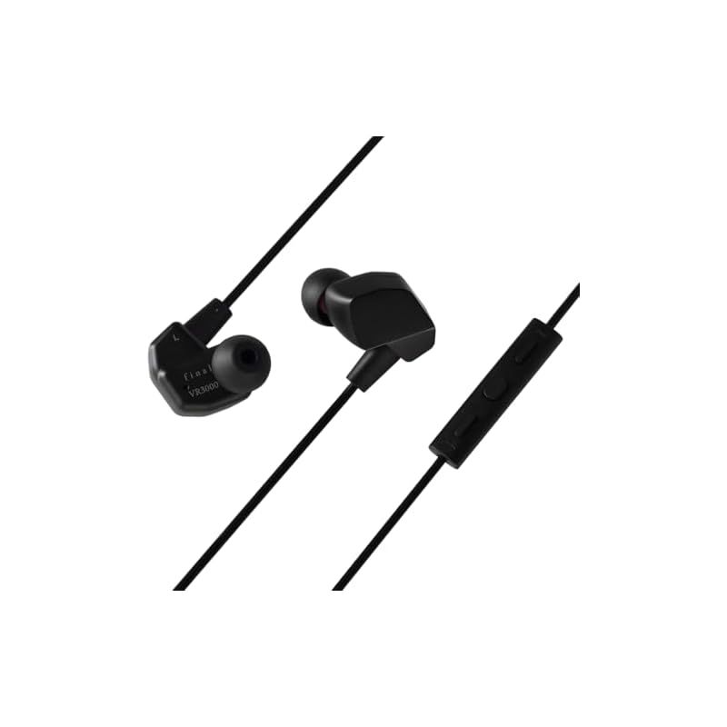 final VR3000 for Gaming Matte Black 有線ゲーミング イヤホン バイノーラル3Dサラウンド マイク付き ゲーム VR バイノーラル ASMR 360オーディー推奨