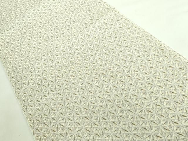 平和屋本店□極上 八寸名古屋帯 切子柄 逸品 未使用 DZAA6524kh5