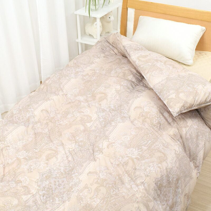 掛けふとん ベージュ