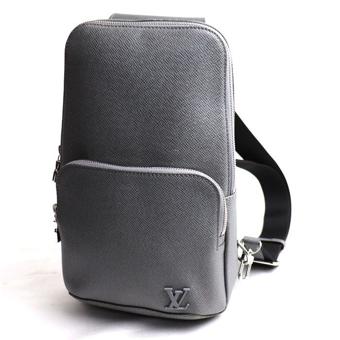 LOUIS VUITTON ルイ ヴィトン アヴェニュー スリングバッグ ボディバッグ タイガ グレー M30859 IC メンズ