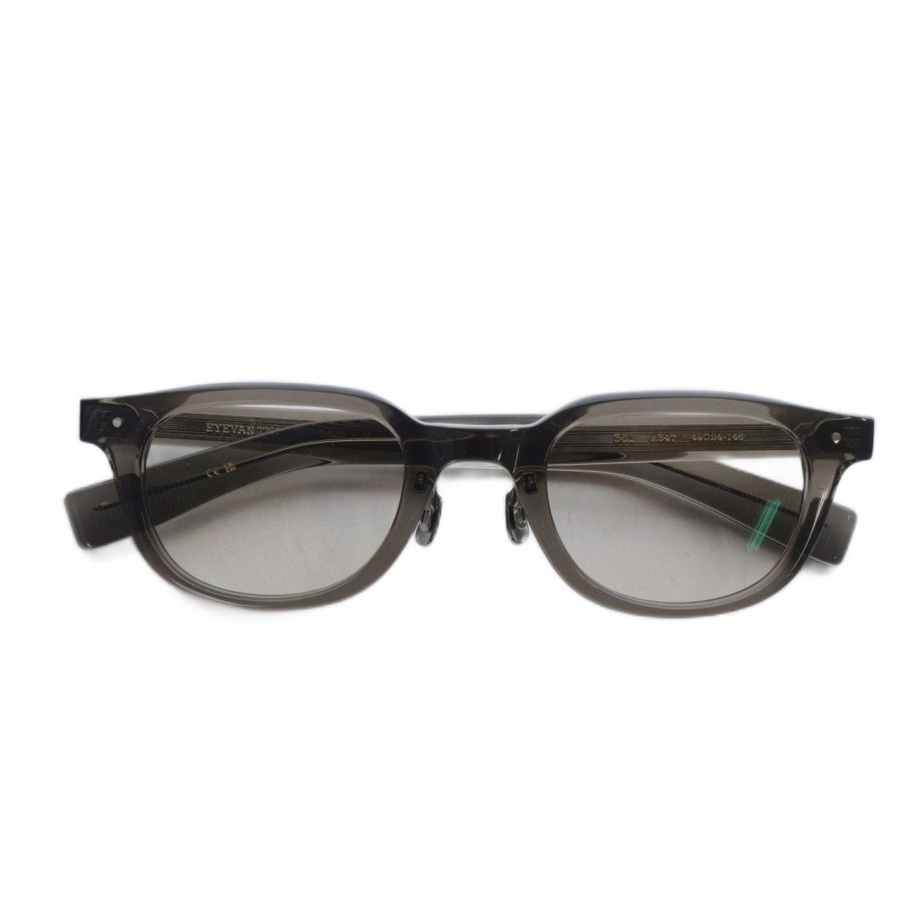 アイヴァン EYEVAN 728 MODEL361 眼鏡 伊達メガネ 49 □ 24-145 ダークブラウン YO11