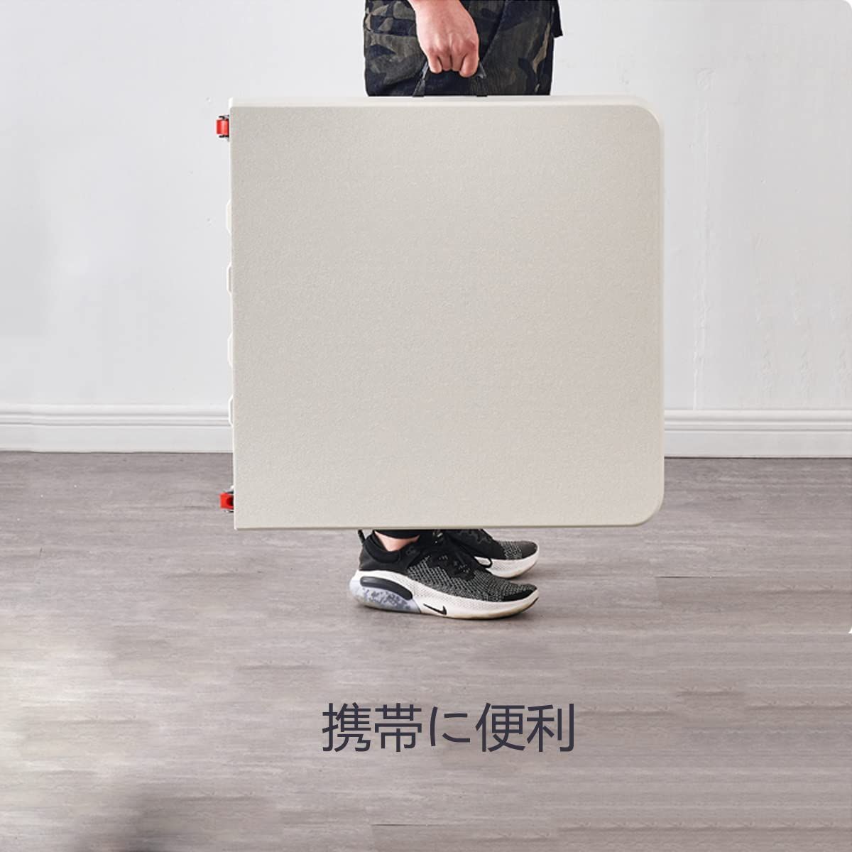 折りたたみテーブル ホワイト