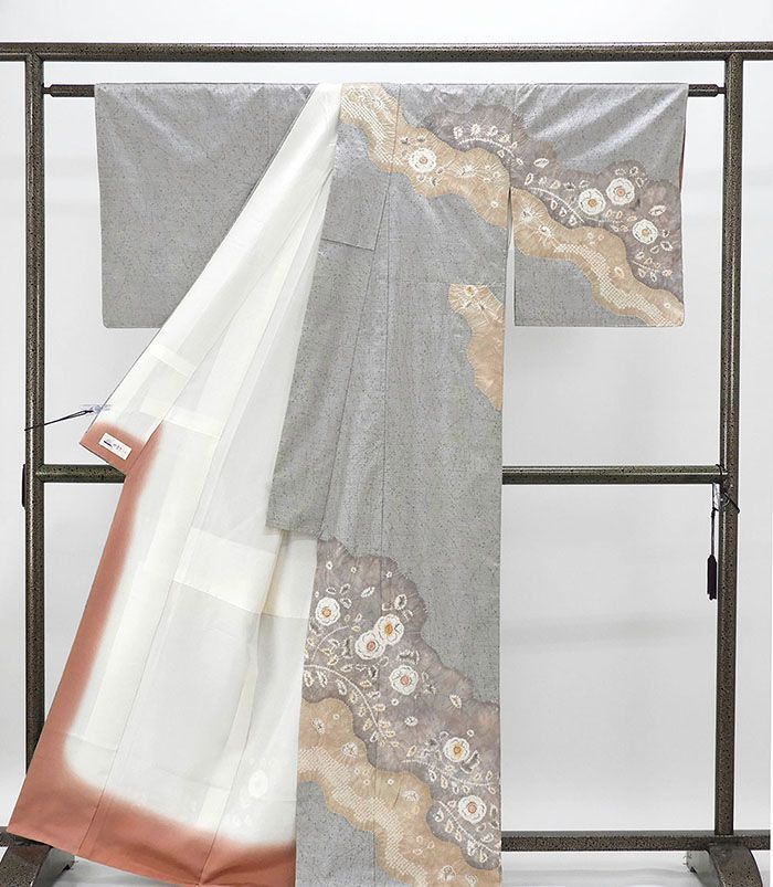 ☆専用☆未使用品 訪問着 辻が花 身丈171cm 裄丈71cm トールサイズ