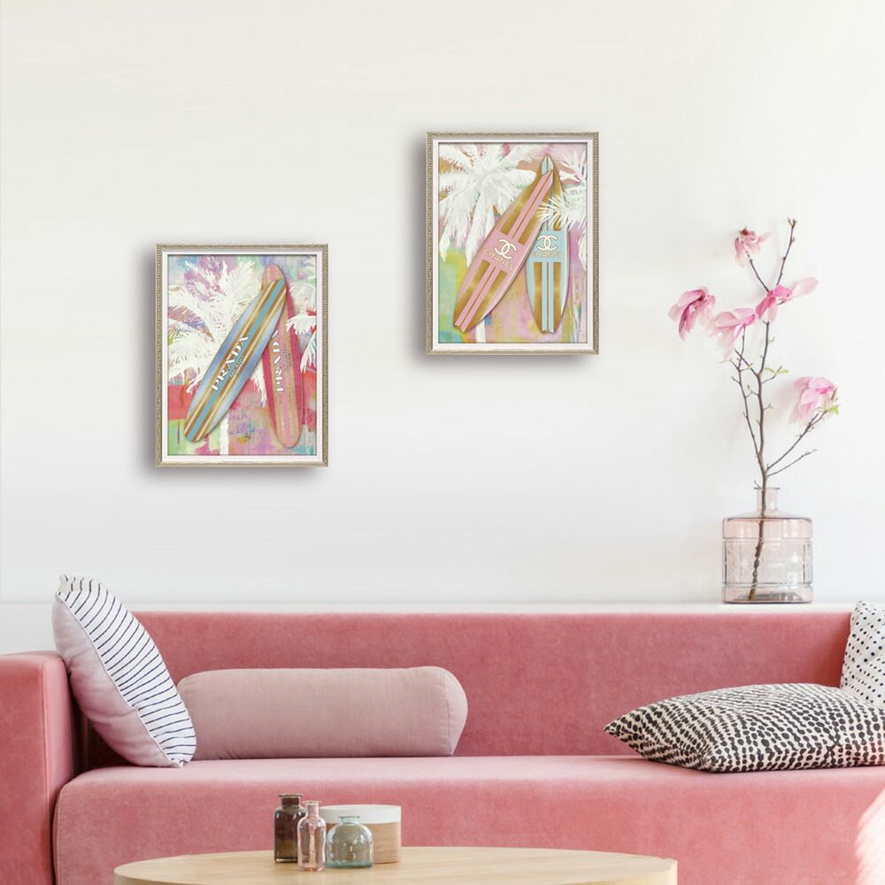 絵画 オマージュ キャンバスアート ファッション サーフボード1