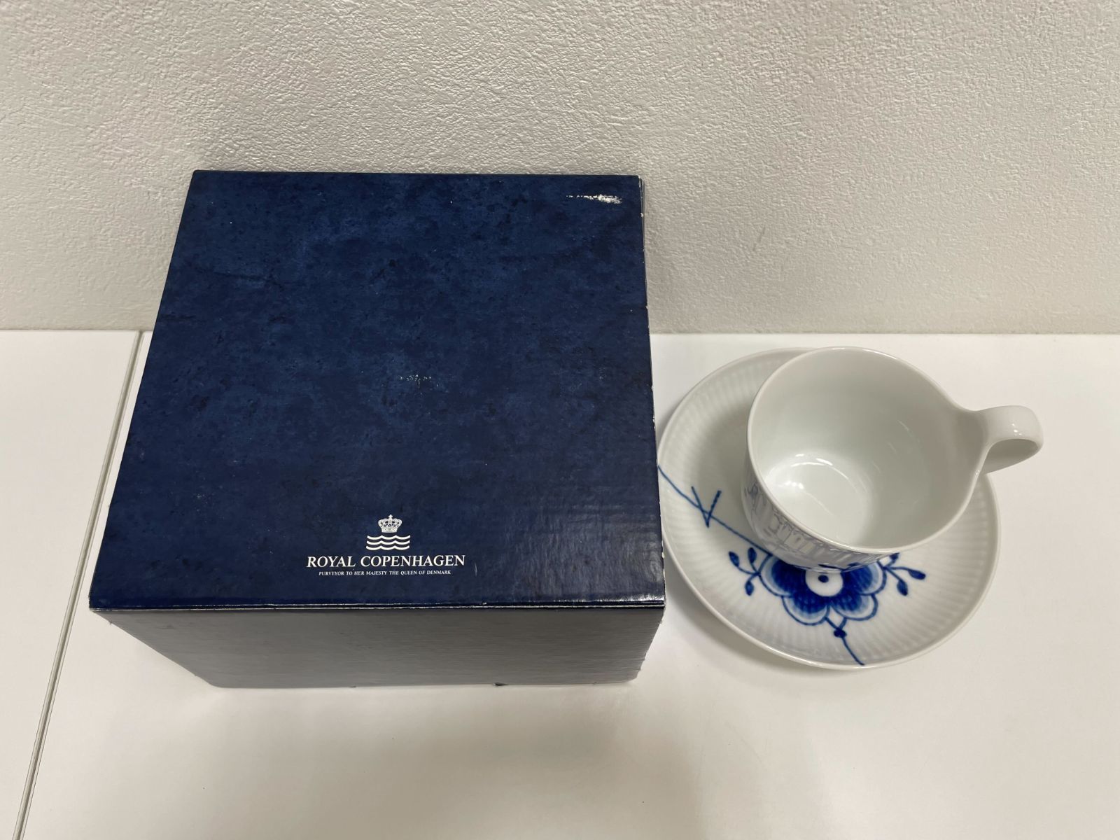 M15567】骨董 ROYAL COPENHARGEN ロイヤルコペンハーゲン ブルー