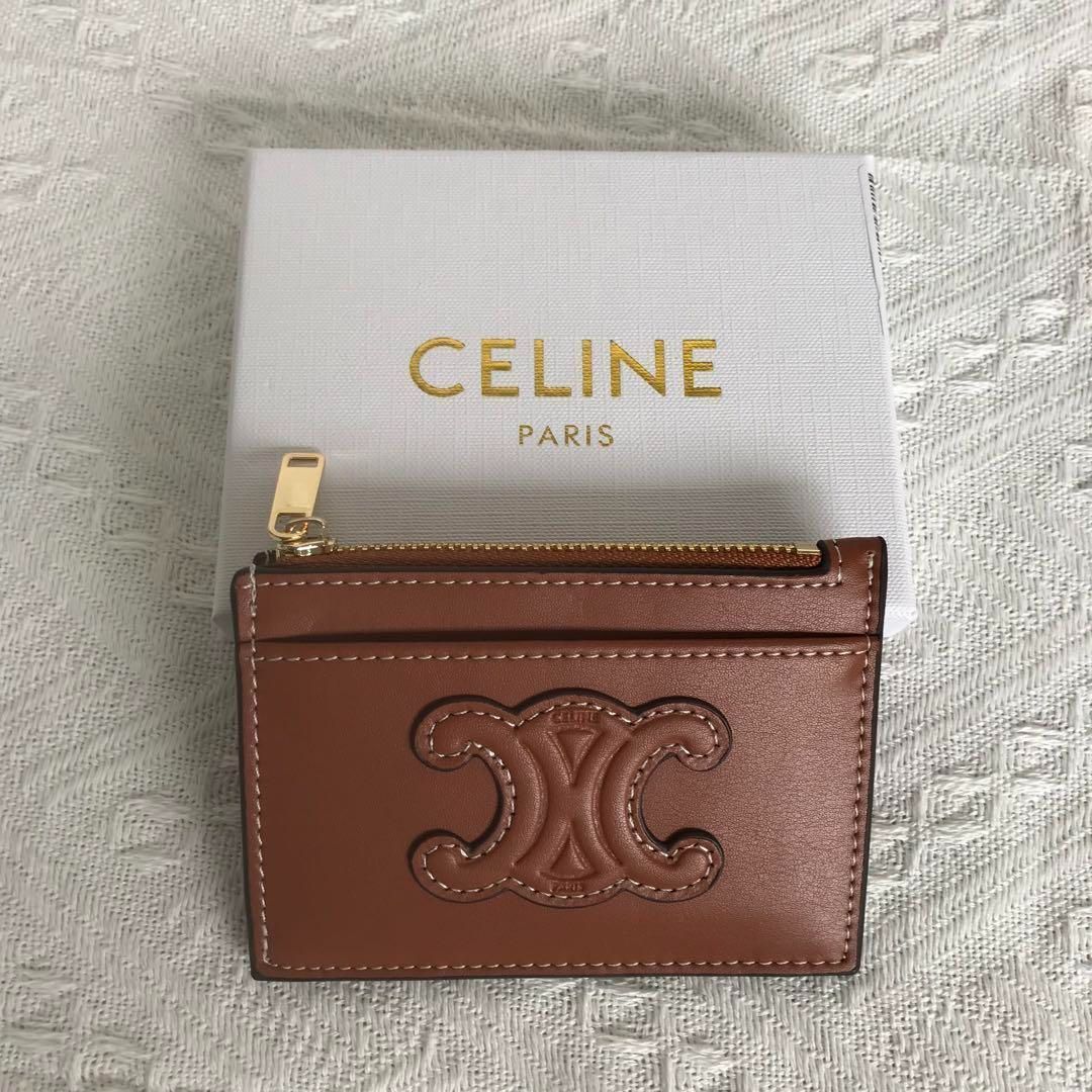 CELINE セリーヌ コインケース カードケース 小銭入れ ブラウン - メルカリ