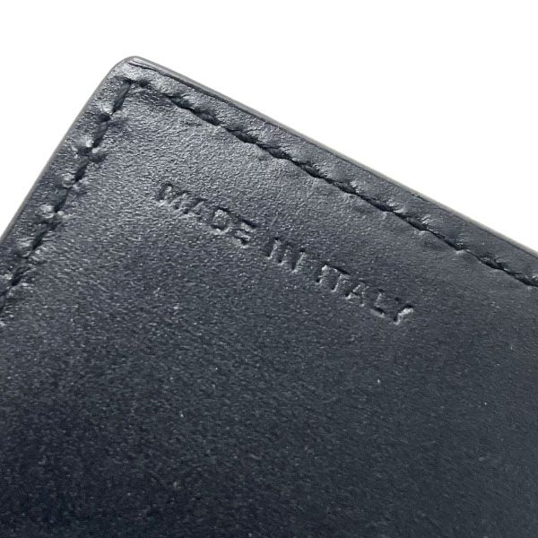 スマイソン カードケース ロゴ 名刺入れ レザー 革 ブラック 黒