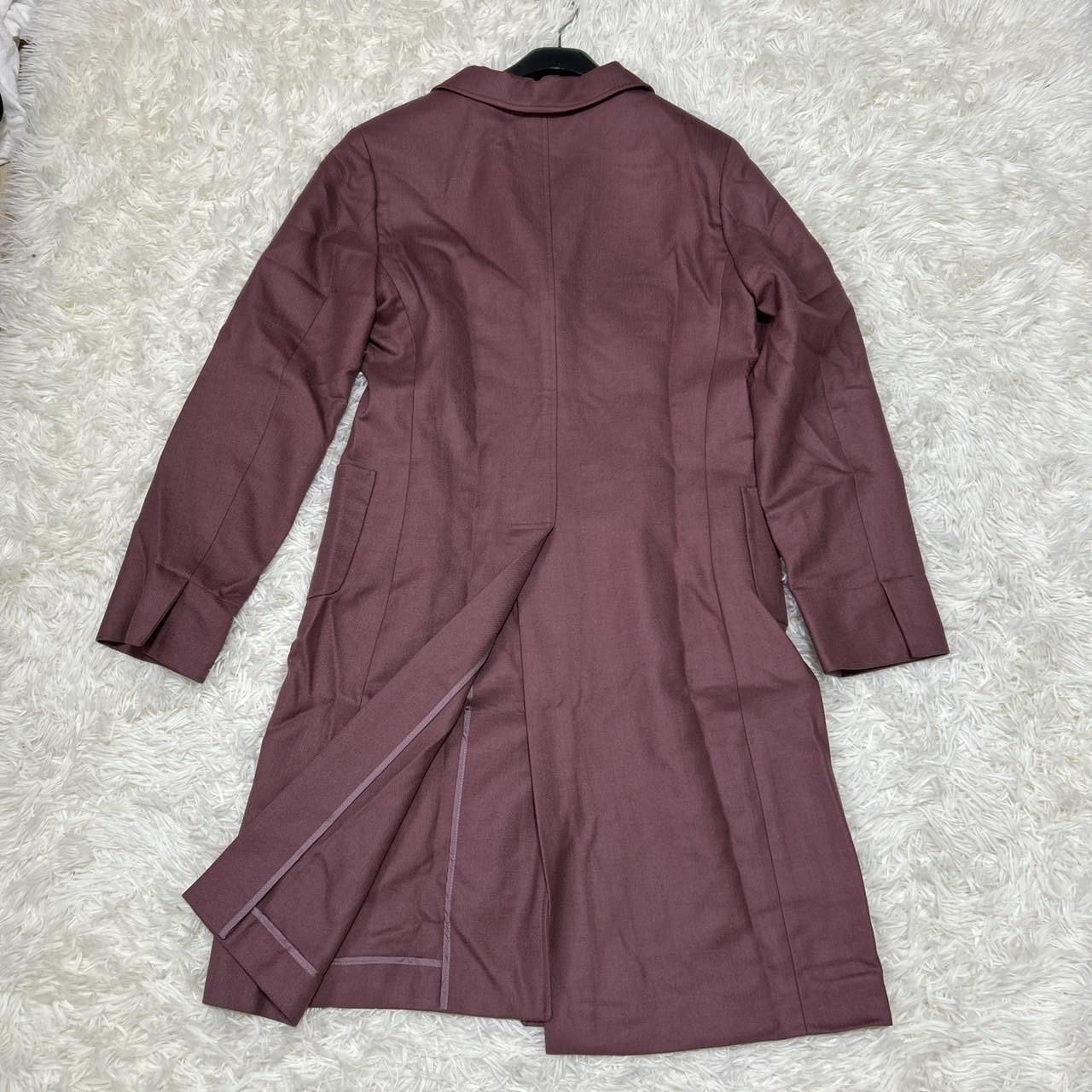 JIL SANDER ロングコート カシミヤ生地　シルク混　サイズ36 ピンク JIL SANDER ロングコート カシミヤ生地 シルク混 サイズ36 ピン