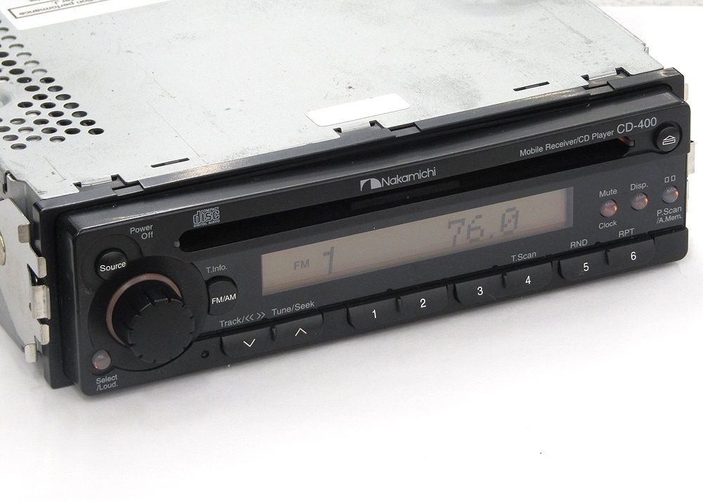Nakamichi ナカミチ CDプレーヤー AM FMチューナー CD-400 カーオーディオ