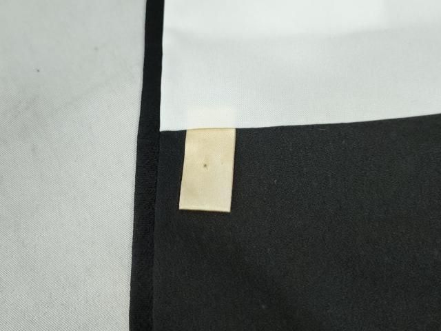 平和屋着物○訪問着 鳳凰狩猟花丸文 黒地 銀彩 正絹 逸品 CAAU2116yc