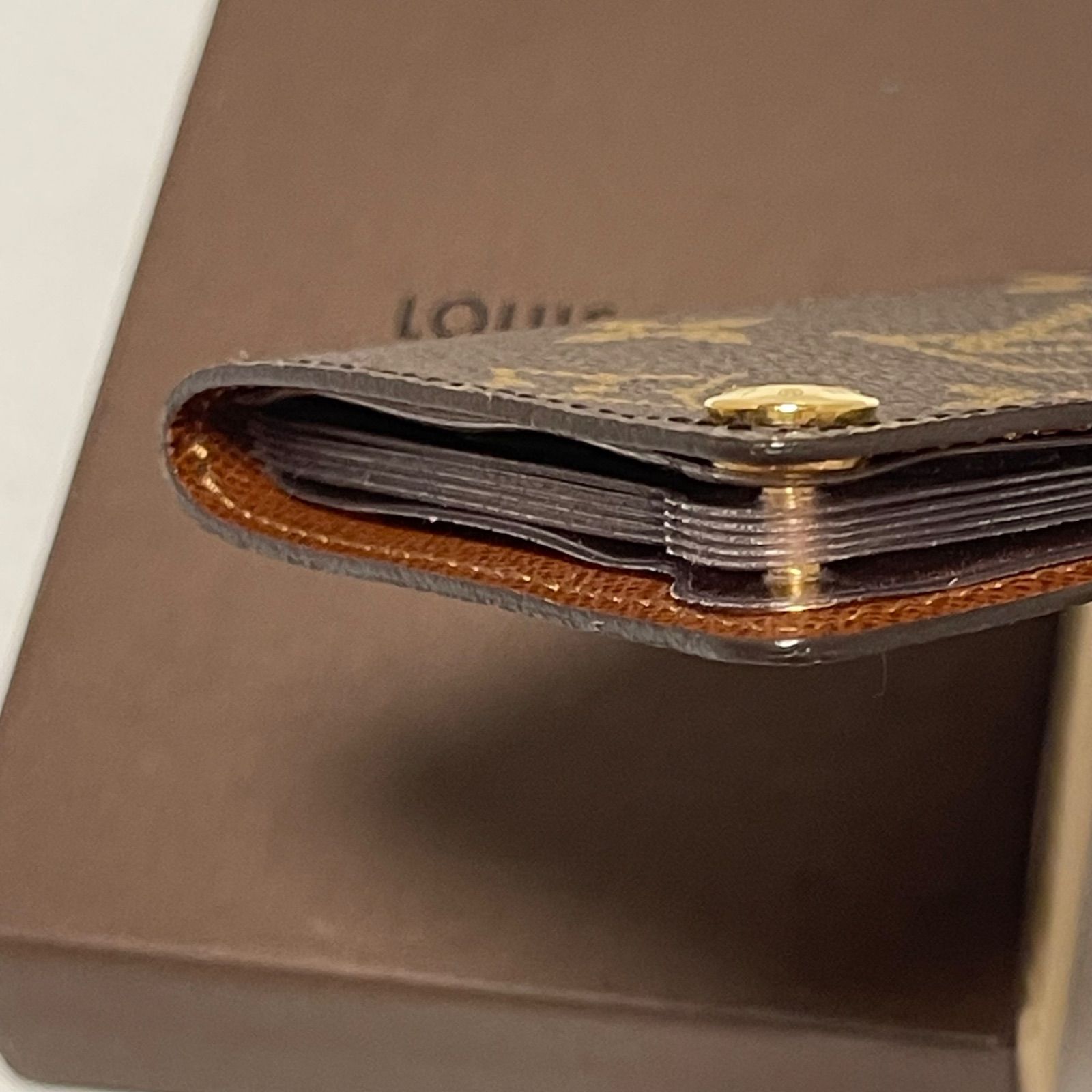 鑑定品】LOUIS VUITTON モノグラム ヴィトン クリア カードケース