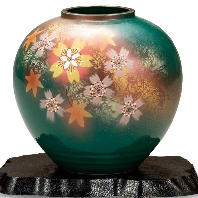 花瓶 おしゃれ 陶器 九谷焼 花舞 花器 置物 ブランド