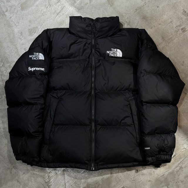 美品　THE NORTH FACE Supreme Lサイズ ジャケット splitnuptse-2.jpg
