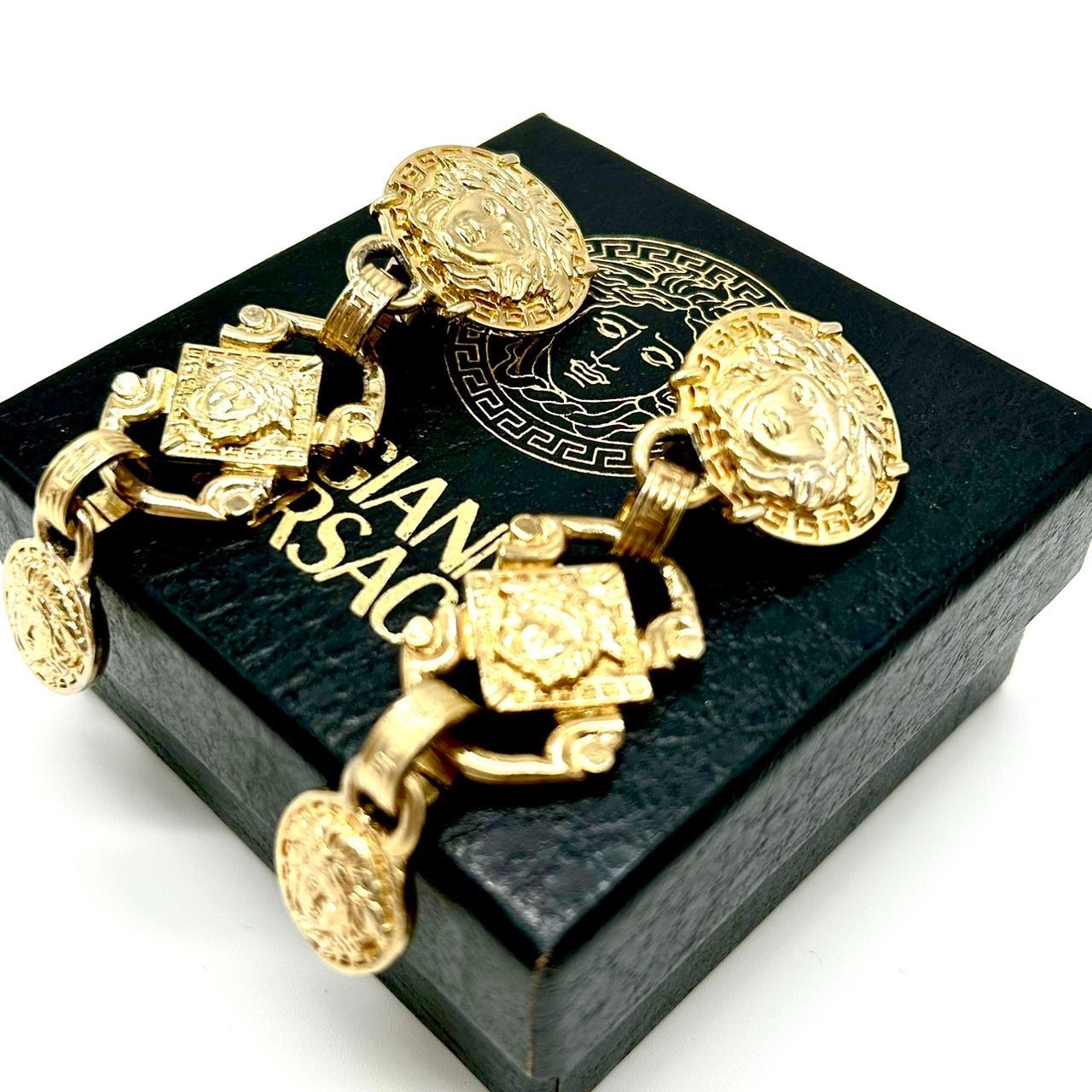 ヴィンテージ☆GIANNI VERSACE ジャンニ ヴェルサーチ イヤリング 