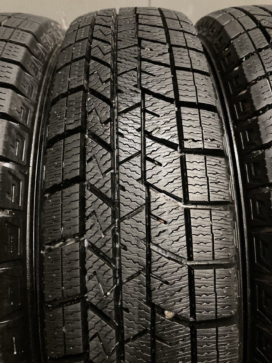 走行短め DUNLOP WINTER MAXX WM03 145/80R13 13インチ スタッドレス 4本 20年製 タント モコ スペーシア N-BOX等　(TF312)