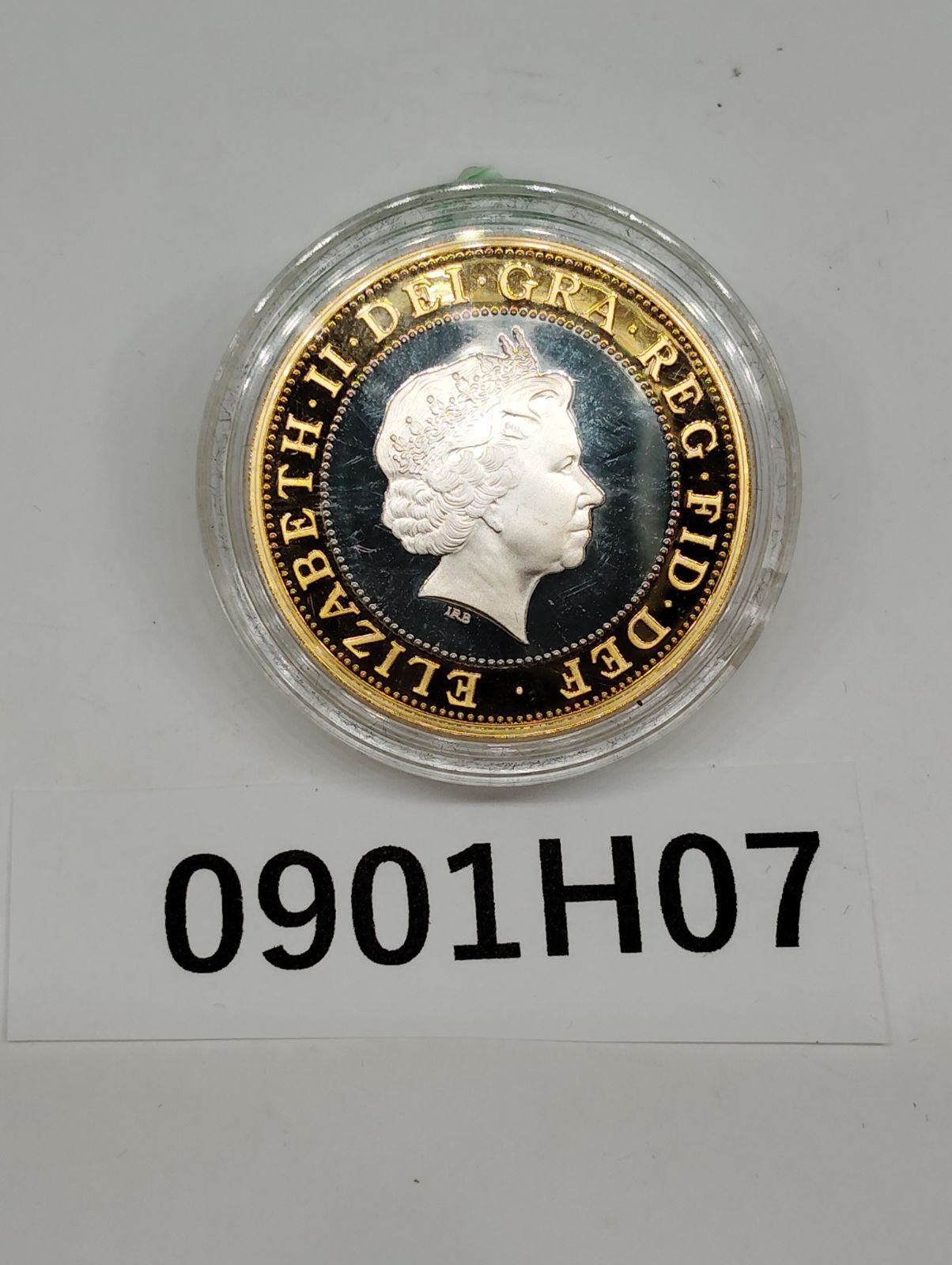 イギリス1ポンドプルーフ銀貨1998年1999年セット エリザベス2世 0901H07】 イギリス 2ポンド硬貨 1998年 シルバープルーフ 銀貨