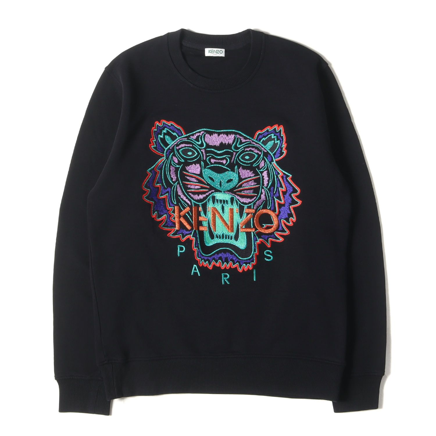 KENZO ケンゾー スウェット タイガー刺繍 クルーネック スウェット 
