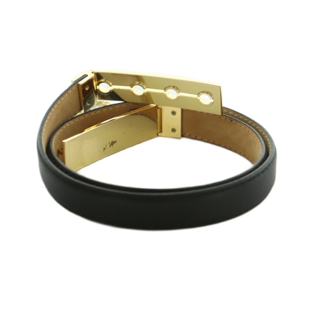 ビーローザベルト B-LOW THE BELT AP STUDIO取り扱い 25SS with chain belt ベルト レザー XS 黒 ブラック |MI OS