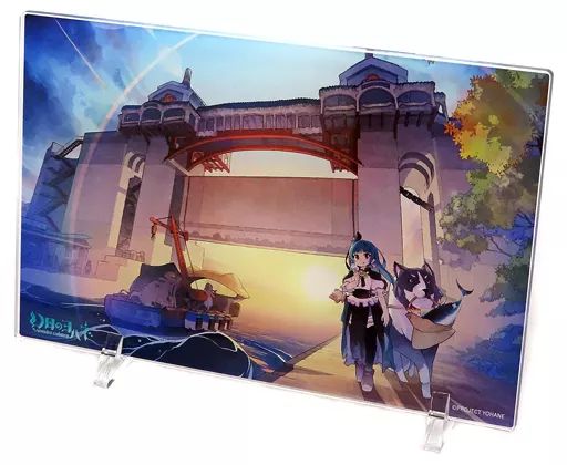 Louis x イワフネ カナメ 合作 アクリル画 風景 003 中古】アクリルスタンド・アクリルパネル ヨハネ＆カナン