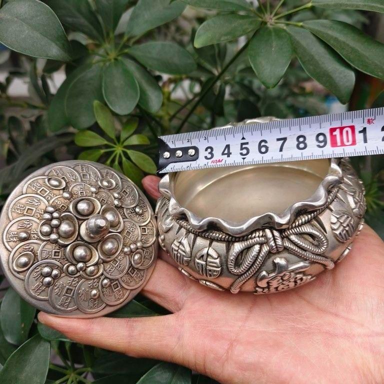 銅 細工 金銀満倉銭袋貯蔵タンク 工芸品 美術品 置物 銅 細工 金銀満倉銭袋貯蔵タンク 工芸品 美術品 置物