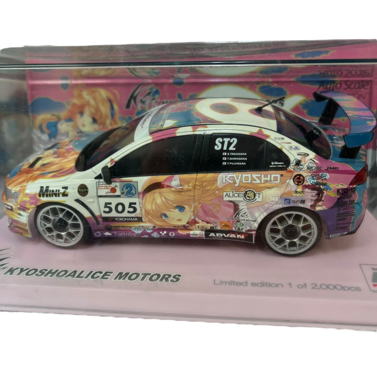 京商　ミニッツ　アリスモータース ランサーエボリューションX ASC MA-010 KYOSHO アリスモータース ランサー エボX MZP409A | 京商