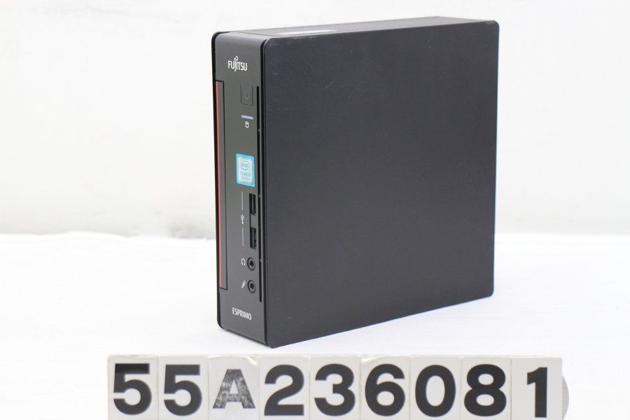 富士通 ESPRIMO Q556/R Core i3 7100T 3.4GHz/8GB/128GB(SSD)/RS232C/Win10 【55A236081】