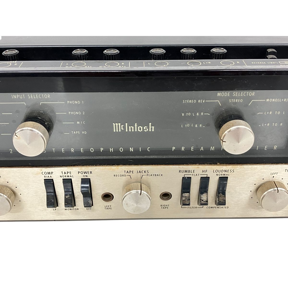 McIntosh C22 ステレオ プリアンプ 真空管 マッキントッシュ