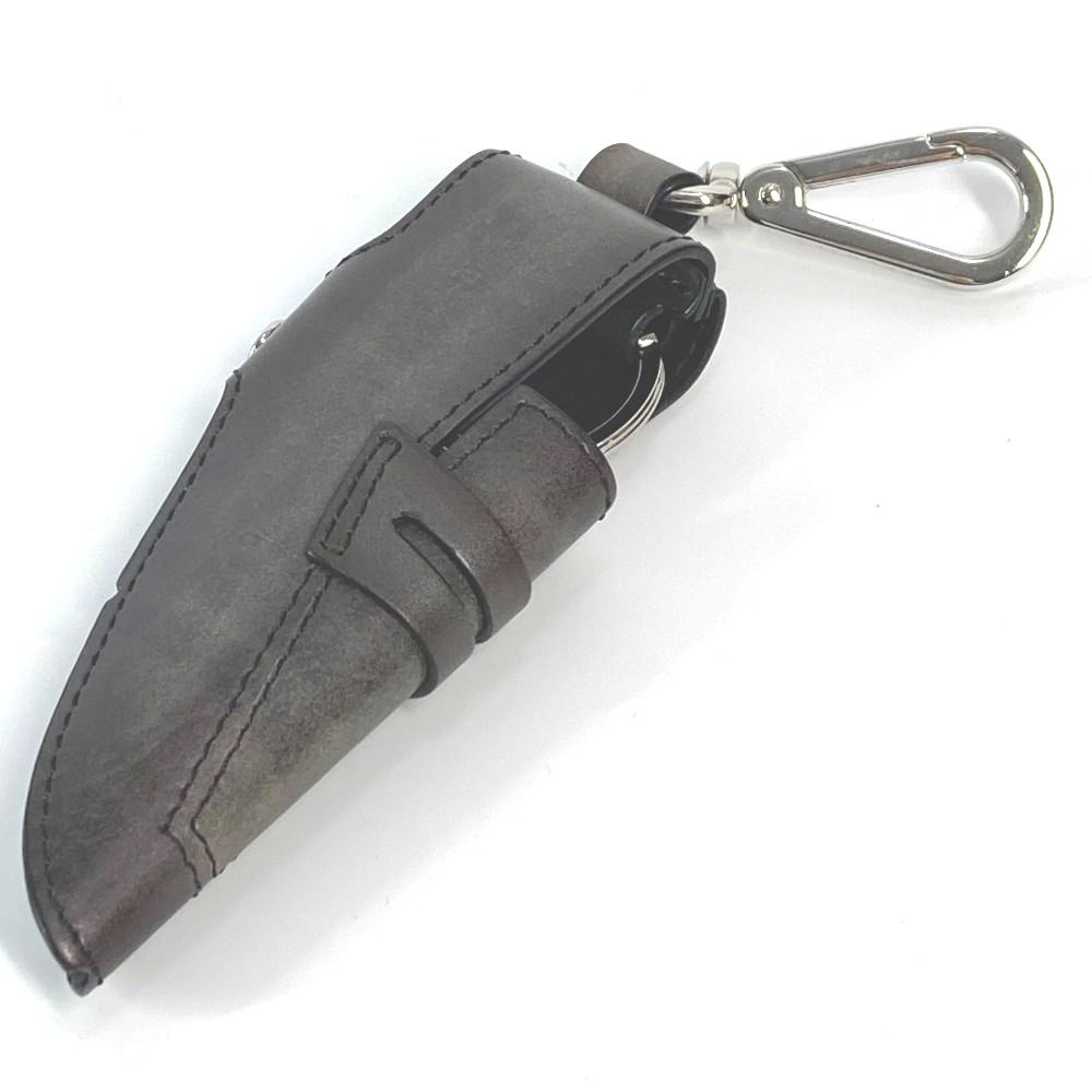 Berluti ベルルッティ キーホルダー シューデザイン レザー ブラウン