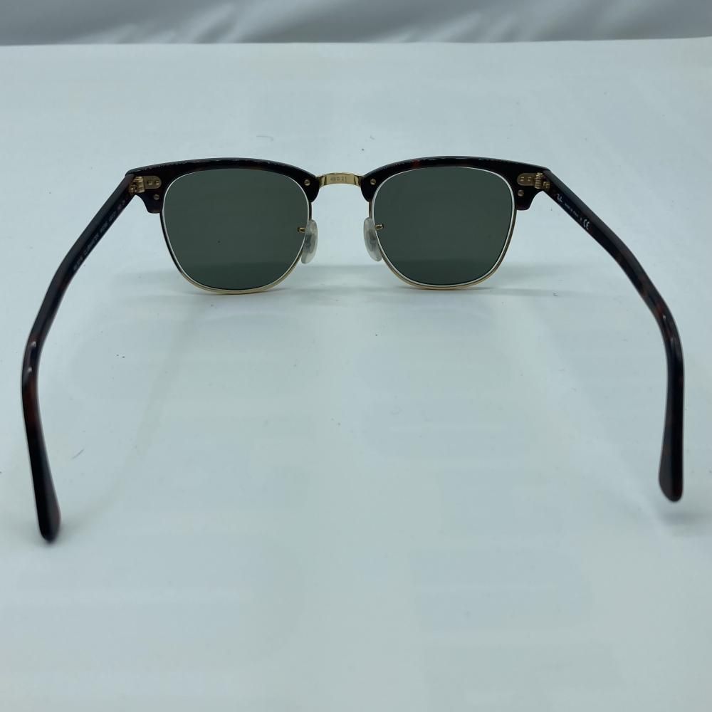 中古】Ray-Ban Clubmaster RB3016 W0366 度あり レイバン クラブ