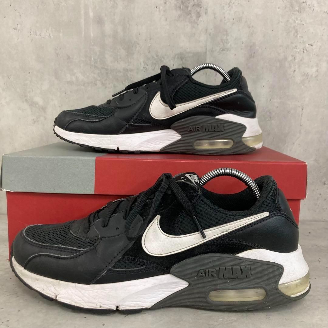 NIKEナイキ　エアーマックスAIR MAX EXCEEブラック　黒　25.5㎝ NIKE ナイキ AIR MAX EXCEE 25.5cm ブラック ☆ □□ - メルカリ