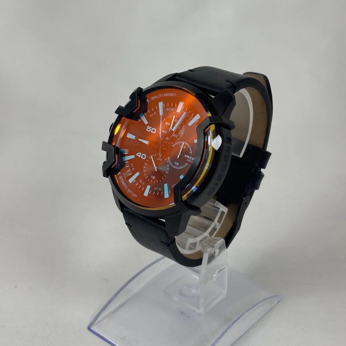 美品】 DIESEL ディーゼル グリフド 稼働 腕時計 DZ4519 クォーツ QZ 
